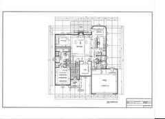 Full Set of two story 4 bedroom house plans 2,950 sq ft