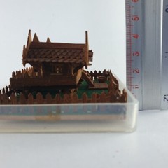 Thai Handmade Wood Antique house designs For Creator House Model Floor Plan