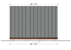 A-Frame Cabin two Story Cottage Plans,20’x26′ Triangular house Building Drawings