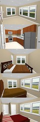 24×24 House — 3 Bedroom — 3 Bath 1,083 sq ft — PDF Floor Plan — Model 7A