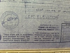 1976 Vermont & Carolina Log Builders Inc Log Cabin Blueprints J Driesch Decor