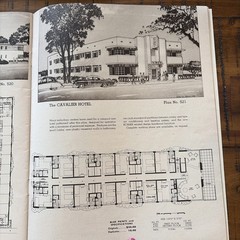Vintage 1949 MCM Mid Century Home Hotels Apartment Plans Designs Catalog