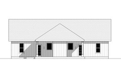 Twin Investment Duplex 2 bed 1 bath (56’x34′) 1740 SF Custom House Plans and Blu