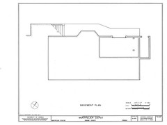 Southern Railroad Station, Montpelier, VA, architectural drawings, large set
