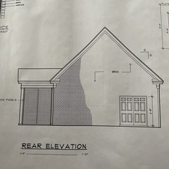 42 x 25 -3 Car Garage with 9’4” interior Ceiling & Walk-up Bonus Building Plans