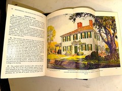 1940 Vintage ICS Architectural Design & House Planning Course Books Color Plates