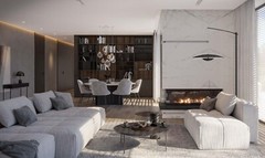 Modern House Plan, American Style House, Barndominium House, Farm House- İZMİR