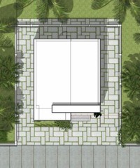 Small House Plan 21×25 Feet 6.5×7.5 Meter 2 Beds 2 Bath Flat Roof (A4 Hard Copy)
