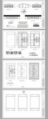 30×40 Duplex — 2 Bedroom 1 Bath — 1,200 sq ft — PDF Floor Plan — Model 4