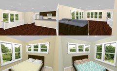 20×40 House — 2 Bedroom 1.5 Bath — 859 sq ft — PDF Floor Plan — Model 7Q
