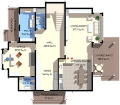 5 Beds, 5 Baths Beautiful Home Architectural Build Plans PDF Download