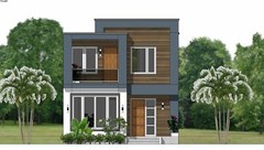 Small House Plan 21×25 Feet 6.5×7.5 Meter 2 Beds 2 Bath Flat Roof (A4 Hard Copy)
