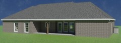 2300 sq.ft., 4 Bedroom, 3 Bath, 2-car garage – Craftsman Home / House Plan