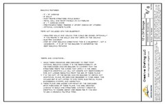 Blueprint for 16′ x 24′ – Post Framed Garage/Shop Plans (Pole Barn)