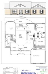 Bowden_2209G 3 bed rm. / 2.5 bath , 2 car garage and formal living and dining.