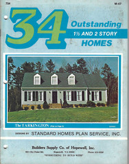 VTG 1976 ’34 OUTSTANDING 1 ½ AND 2 STORY HOMES’ CATALOG OF HOUSE PLANS! LAYOUTS!