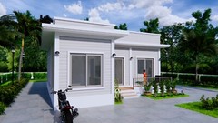 30×30 Feet Small House 9×9 Meter 2 Beds 2 Baths Terrace Roof PDF &(A4 Hard Copy)