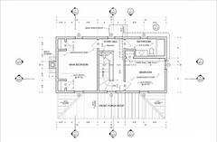 Two-Story 2-Bedroom Home Building Plans | 32’x16′ | 1024sqft | DIY Blueprint