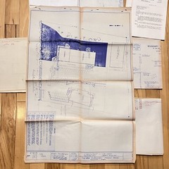 Various Blue Prints Residential Plot Sewer Site Plan Architect Road Improvement