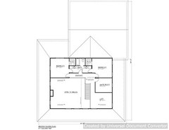 Full Set of two story 4 bedroom house plans 2,574 sq ft