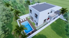 28×31 Feet Small House Design Plan 8.6×9.5 Meter 4 Bed 3 Bath PDF & A4 Hard Copy
