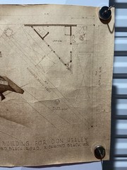 original vintage architectural drawings plans richmond beach 17×23