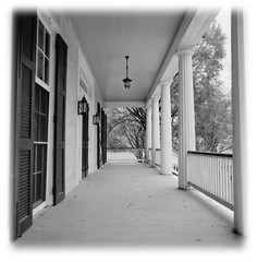 Single-story Southern Style Elegant Home, Beautiful Porch, Architectural Plans