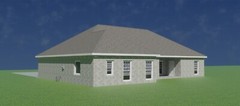 2120 sq.ft., 4 Bedroom, 3 Bath, 2-car garage – Craftsman Home / House Plan