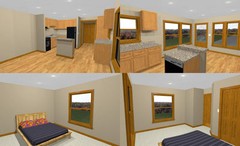 34×42 1 RV Garage – 1 Bedr Apartment – 1,400 sq ft – PDF Floor Plan – Model 2G