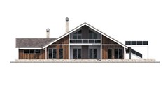 100’x54’ 4-Beds 4-Baths Charming A-Frame Architectural Build Plans PDF Download