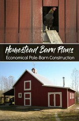 Small Farm Pole-Barn Plans – Twenty-Seven Different Layouts (B11)