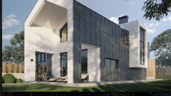 Modern House Plan Building Plans Blueprints 217m 2,336ft + interior design CAD