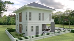 Custom House Plan 9×10 Meter 30×33 Feet 5 Beds 3 Baths Hip Roof (A4 Hard Copy)