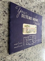 Vintage 1945 Future Homes Co Home Plan Catalog MCM Ranchers 50 Colorful Drawings