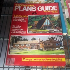 Vintage Home Plans Lot With Blueprints 6 Total