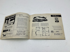 Vintage HOME PLANS BOOK Parade of Homes Mid Century Modern ranch house blueprint