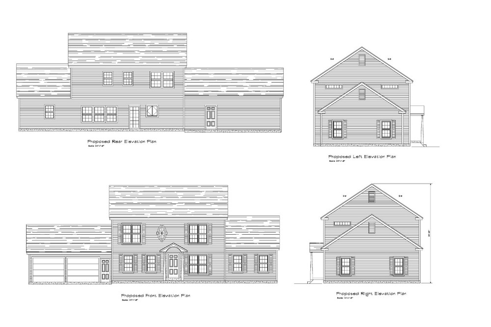 HOUSE PLANS COLONIAL PLANS 2330 SF 4BR-3B-2 CAR COLONIAL PLANS #1428