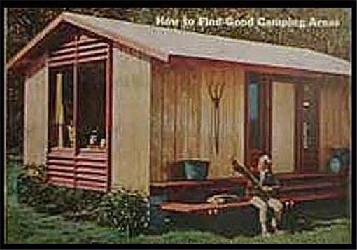 HowTo Build a Vacation Home / Cabin Camp 16 x 24 1966 PLANS Simple design