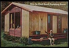 HowTo Build a Vacation Home / Cabin Camp 16 x 24 1966 PLANS Simple design