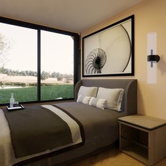 Container house plans – 2 bedrooms – 2 bathrooms – Digital PDF File