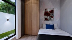 28×31 Feet Small House Design Plan 8.6×9.5 Meter 4 Bed 3 Bath PDF & A4 Hard Copy