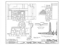 Early Colonial timber framed house, 4 bedrooms, printed architectural plans