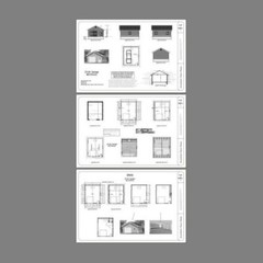 20×24 1-Car Garage — 480 sq ft — PDF Floor Plan — Model 3