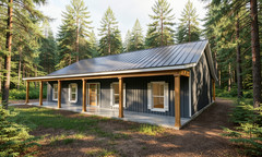 Modern Country Farm House: 1,839 (living) Sqft- 3bed – 2 bath – 2 Car Garage