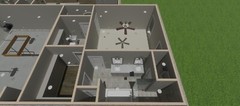 2120 sq.ft., 4 Bedroom, 3 Bath, 2-car garage – Craftsman Home / House Plan