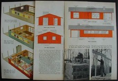 24×36 Vacation Home Cabin How-To build PLANS 2-3 bedroom House