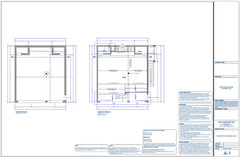 Triple Car / 3 Car Garage Plan / Blueprints With Livable Space Above – 33 x 30