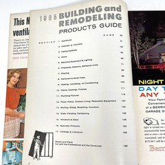 1965 Vintage MCM BUILDING and REMODELING Interior Design Product Catalog