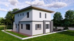 36×23 Feet House Plan 11×7 Meter 3 Bed 3 Baths Terrace Roof (A4 Hard Copy)