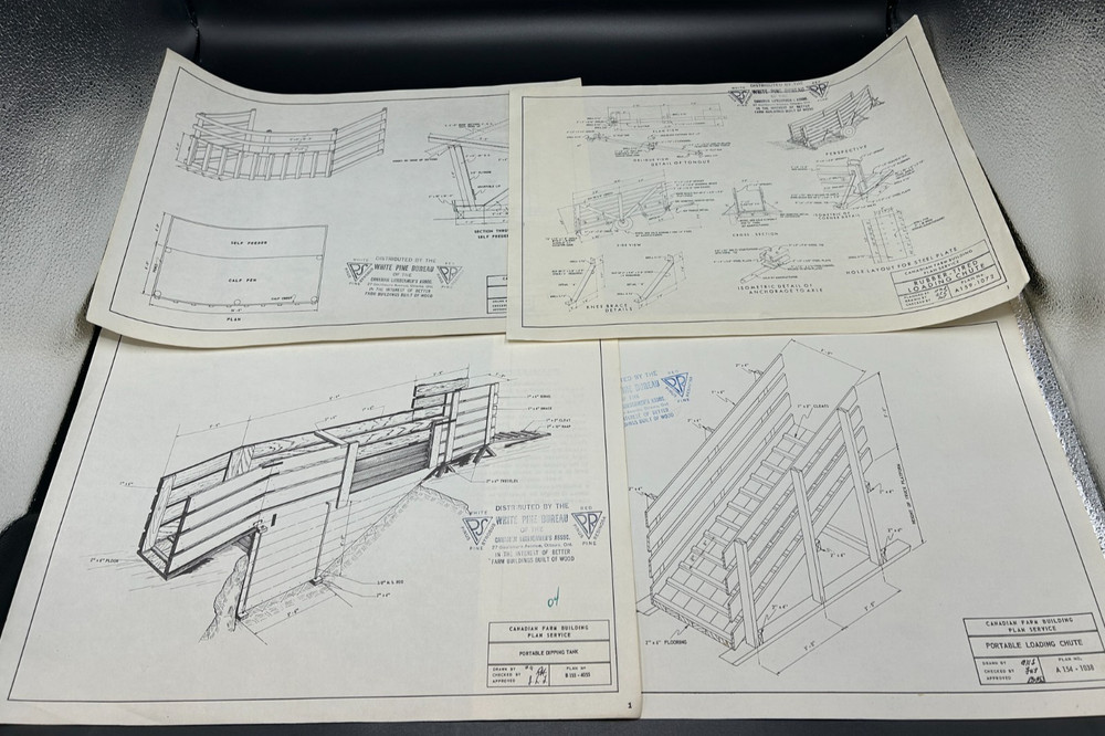 Plans for Farm Buildings – White Pine Bureau – Canadian Lumberman’s Assoc.